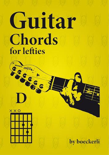 guitar for lefties chord d